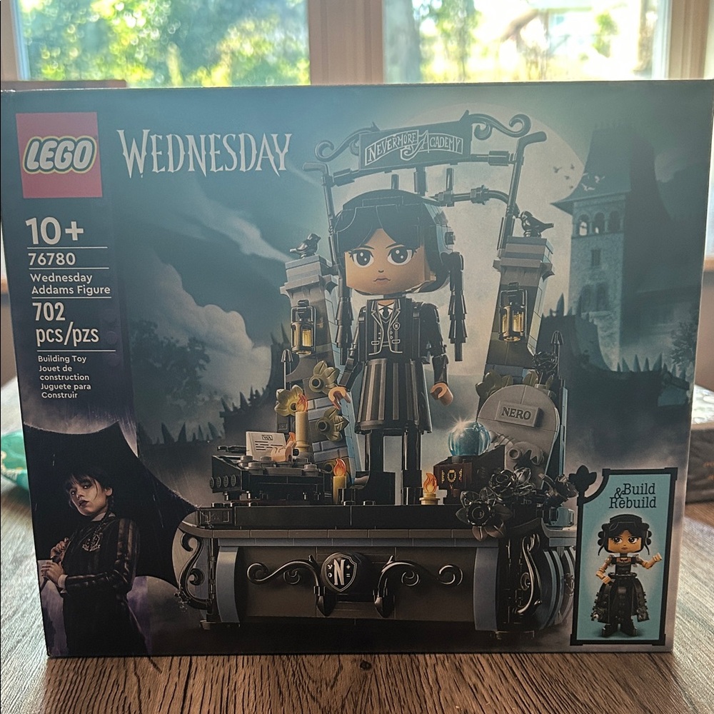 LEGO Wednesday Addams Figure Set - Black and Gray